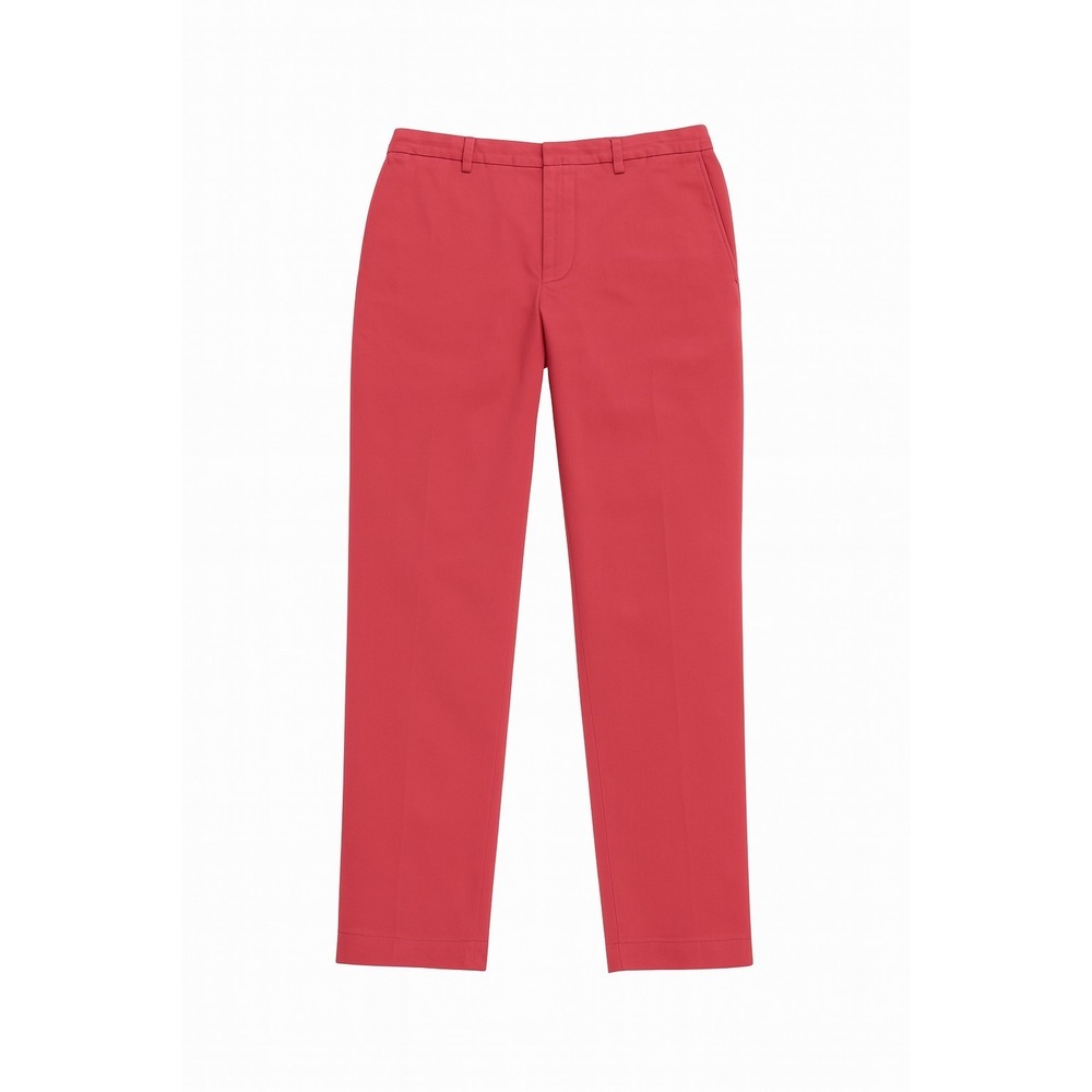 Brooks Brothers Pants Mens 40x31 Red Salmon Pleated Cuff Straight Leg Chino 346